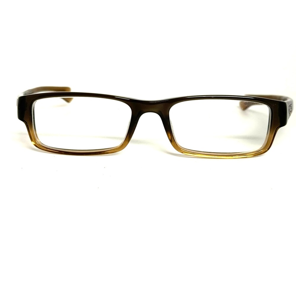 Oakley‎ Servo Eyeglasses Grey Fade Rectangular Frames OX1066-0653 140mm Mens